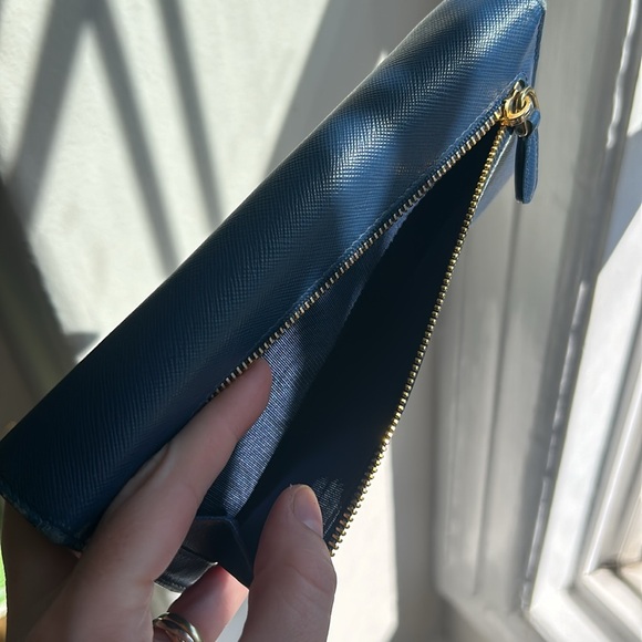 RARE Prada Saffiano Leather Long Wallet - Picture 11 of 13